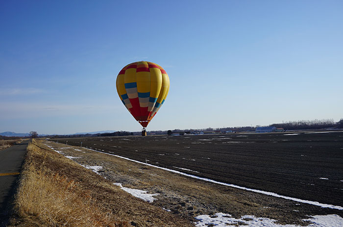 2023年4月の熱気球 一般フライトの様子