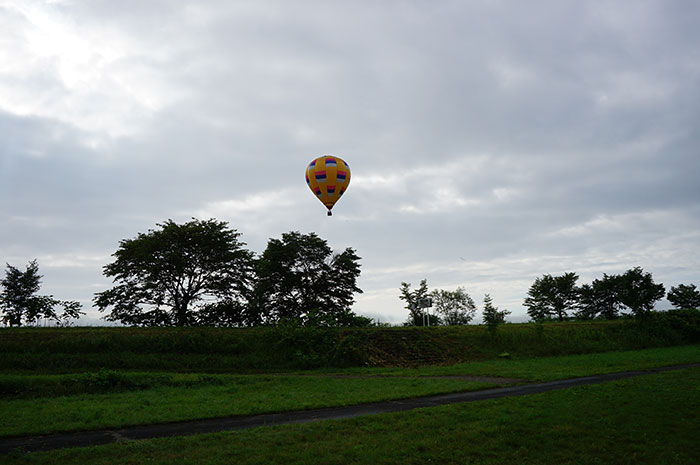 2023年6月の熱気球 一般フライトの様子